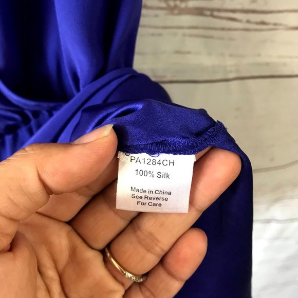 Parker NY Women's Blue Edie Romper NWT - Picture 10 of 11